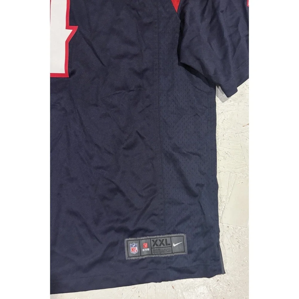 Nike NFL On Field Jersey Men's 2XL Blue #4 Texans Watson‎ Sport Football